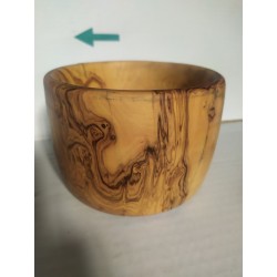 OLIVE WOOD BOWL 14 X 9 cm